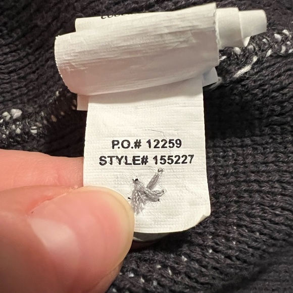 Carbon2Cobalt | Men's‎ Preseason Sweater Henley Hoodie Sz S Gray #155227 - Picture 4 of 8